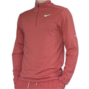 Nike Men’s Small (Tall) Dri-FIT  1/2 Zip Long Sleeve Running Shirt DD4756-655
